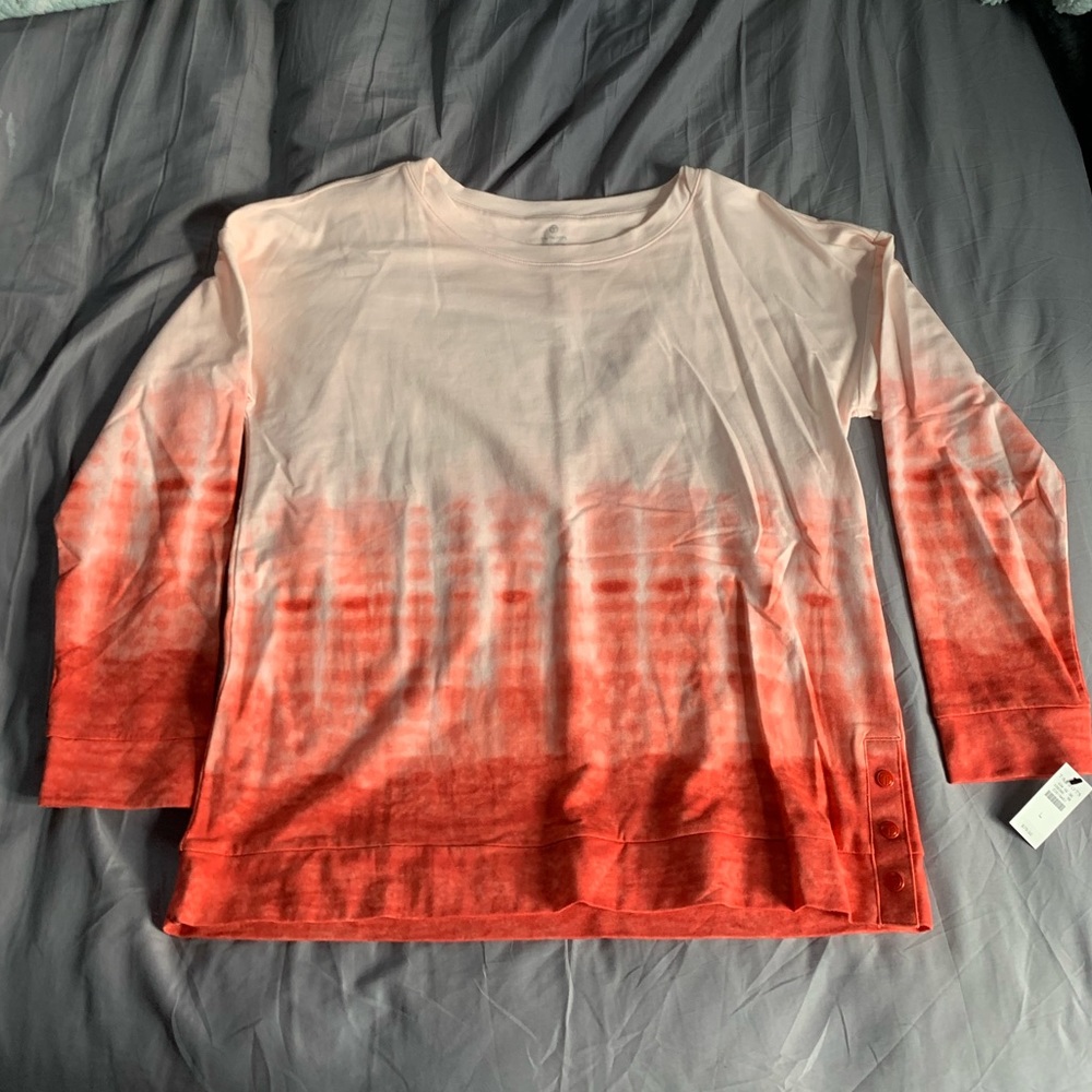 Pink Tie Die long sleeve